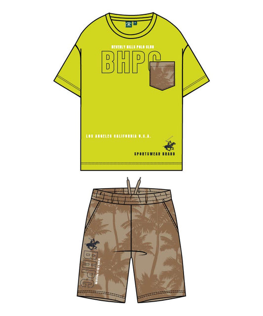 BEVERLY HILLS KIDS SET T SHIRT & SHORT