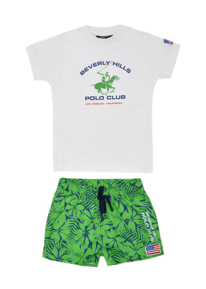BEVERLY HILLS POLO CLUB SWIMSUIT SET