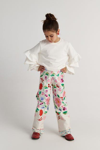 TWO IN A CASTLE HERE COMES THE SPRING ALLOVER PANTS