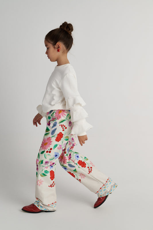 TWO IN A CASTLE HERE COMES THE SPRING ALLOVER PANTS