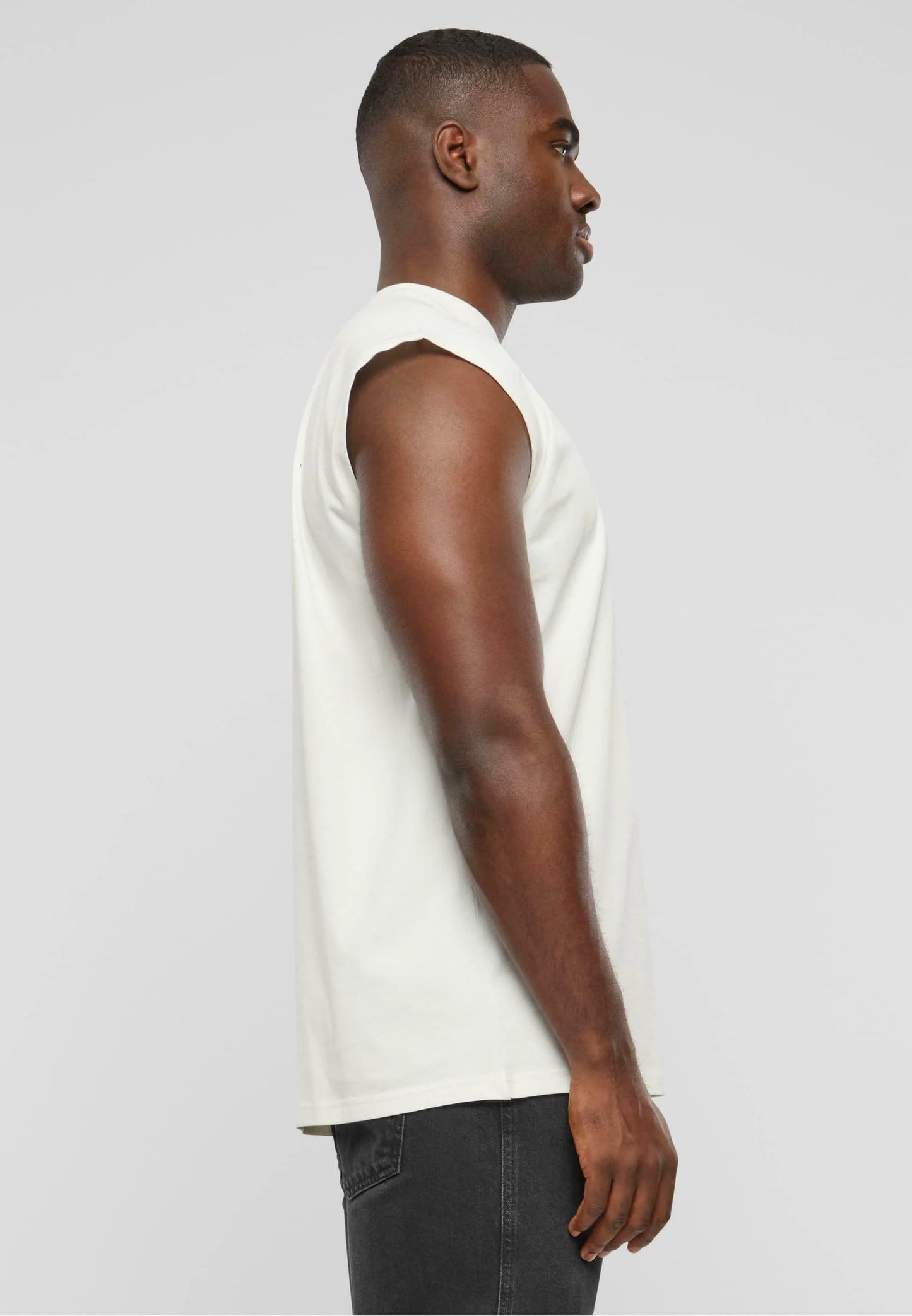KARL KANI SMALL SIGNATURE ESSENTIAL SLEEVELESS TEE