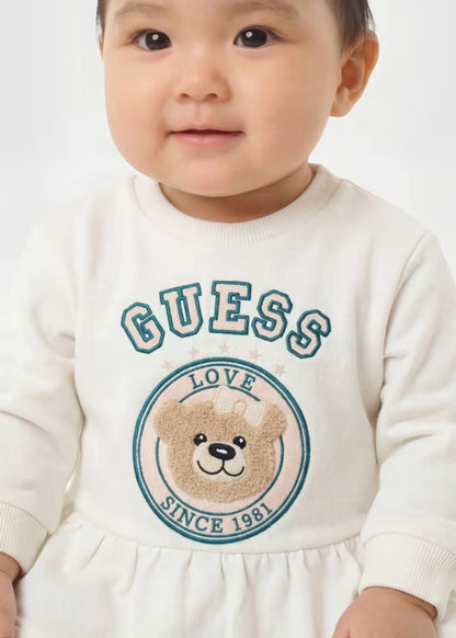 GUESS KIDS SET ACTIVE DRESS & PANTIES