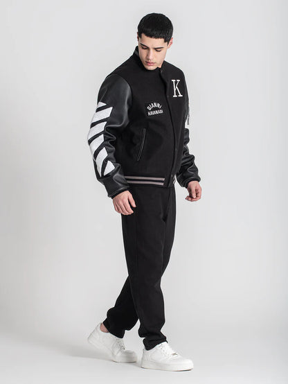 GIANNI KAVANAGH VARSITY BOMBER JACKET
