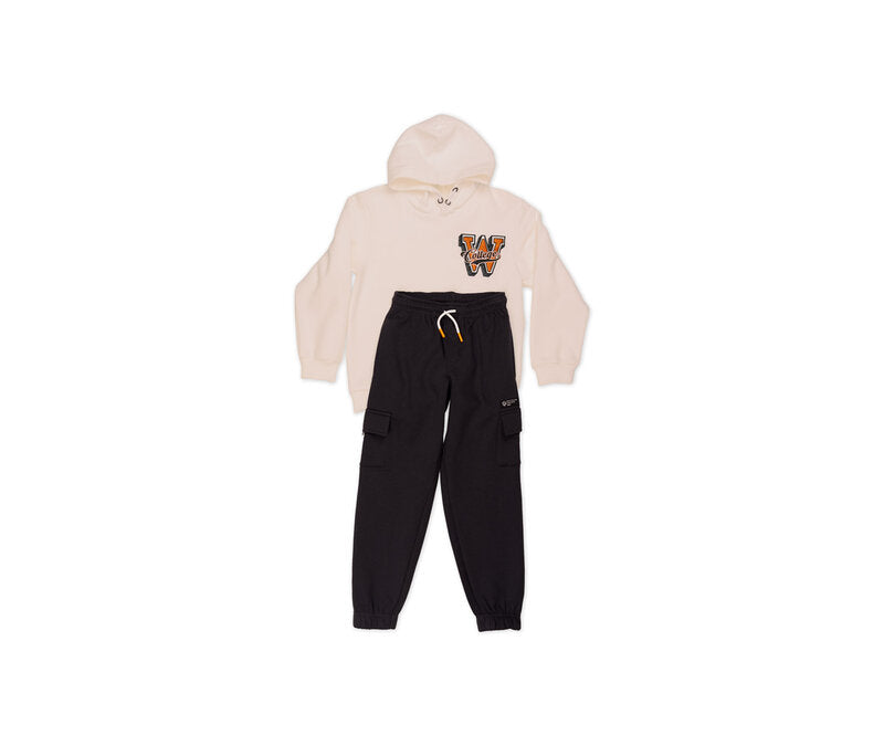 NEW COLLEGE KIDS SET HOODED SWEATSHIRT