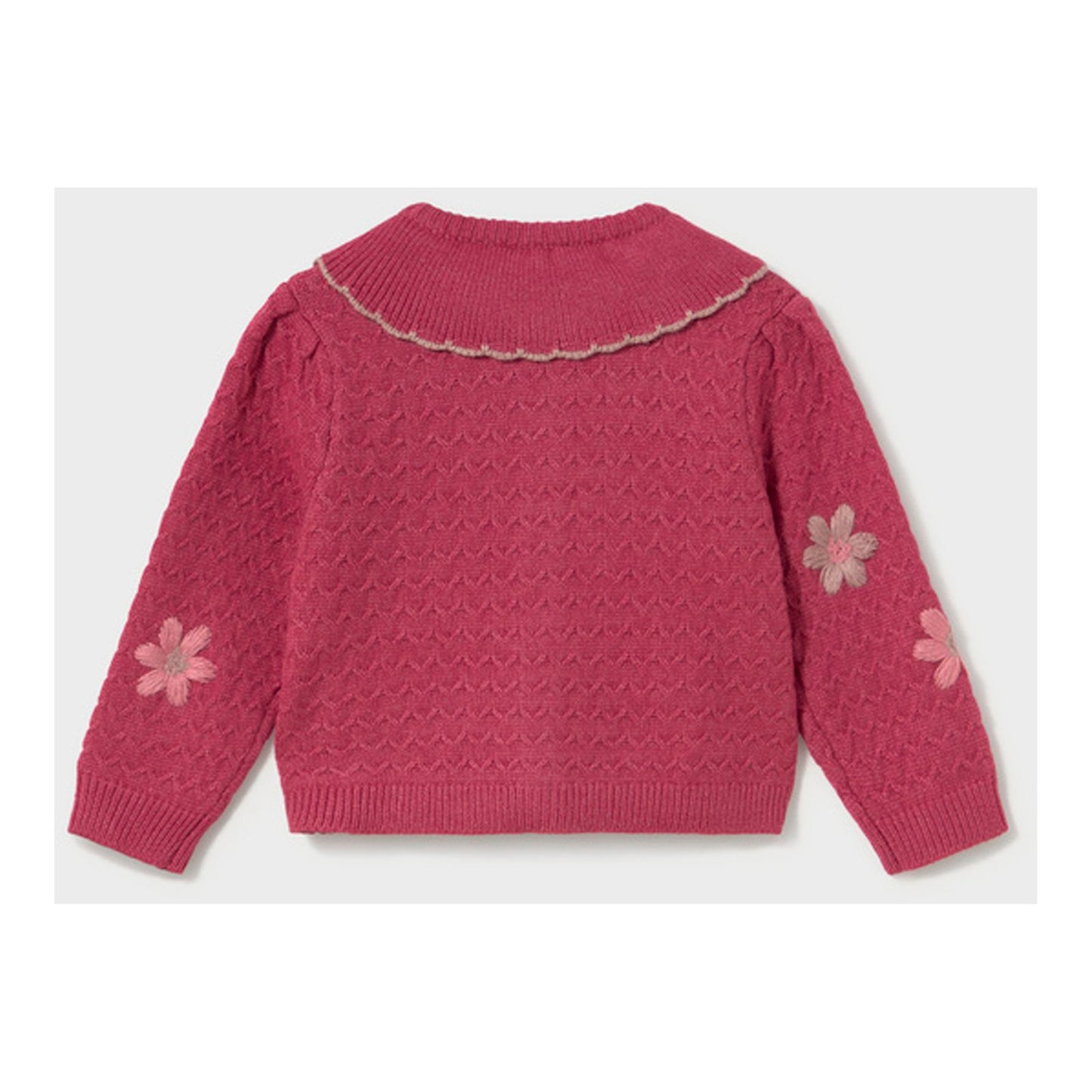 MAYORAL KNITTED FLOWERS CARDIGAN