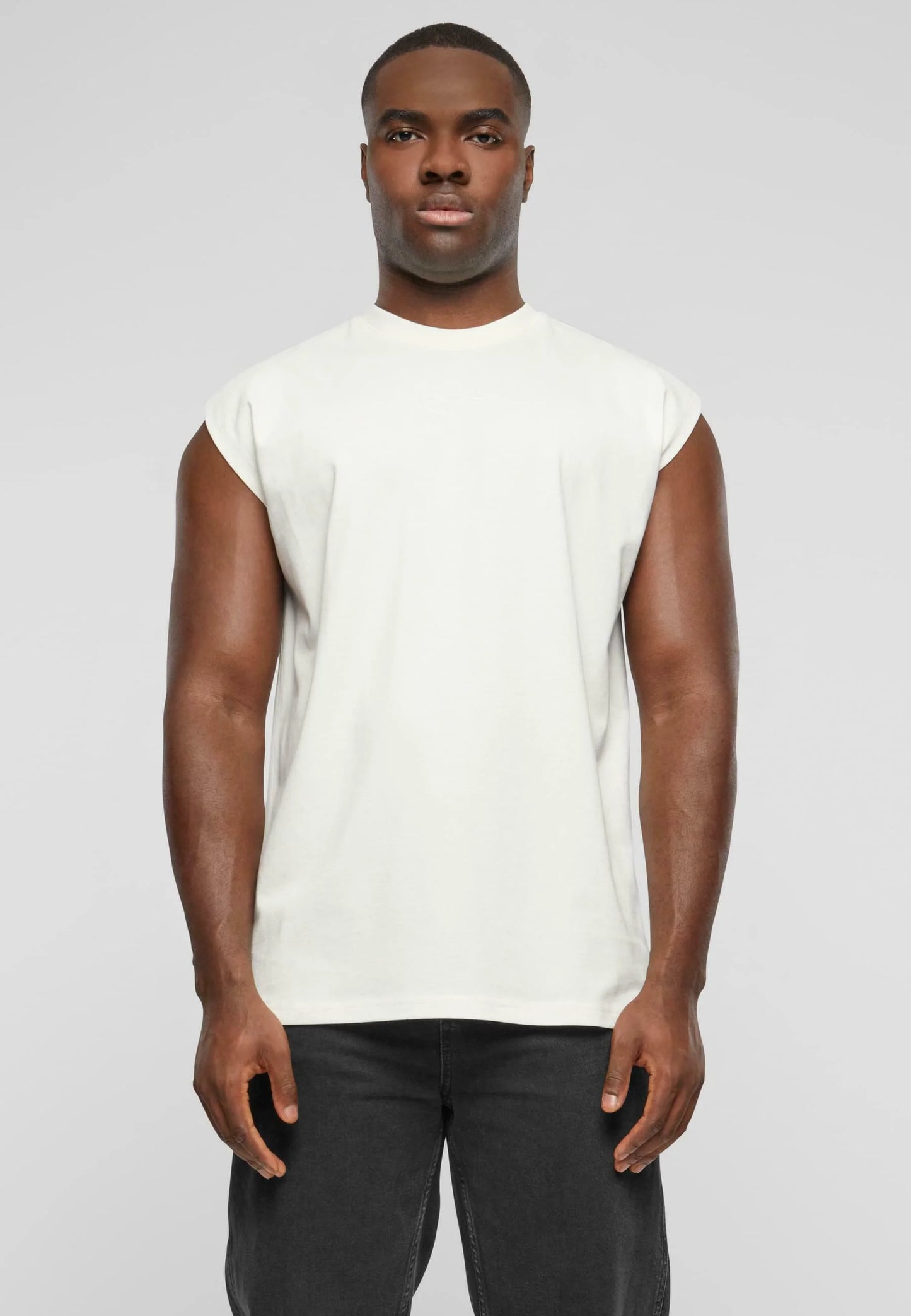KARL KANI SMALL SIGNATURE ESSENTIAL SLEEVELESS TEE