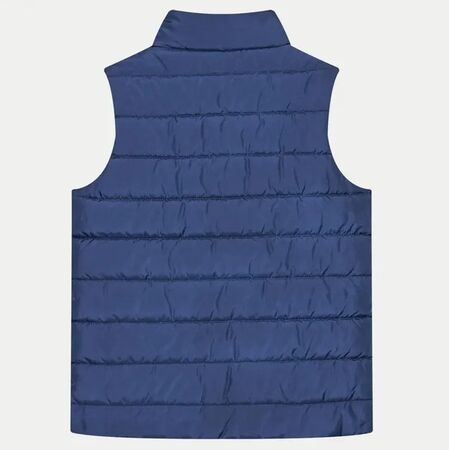 GUESS TRIANGLE LOGO PADDED VEST
