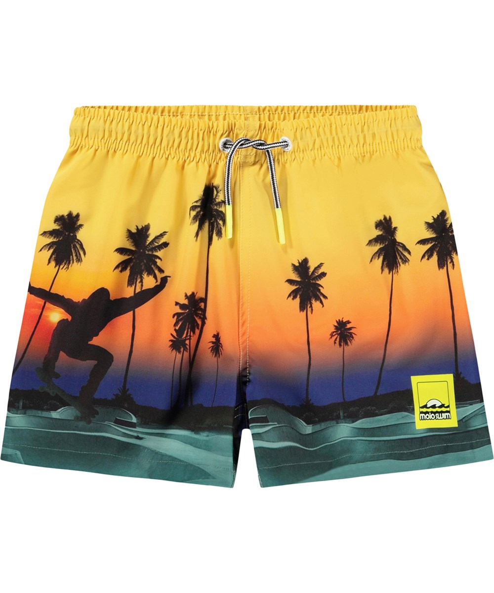 MOLO NIKO SUNSET SKATE SWIMSHORTS