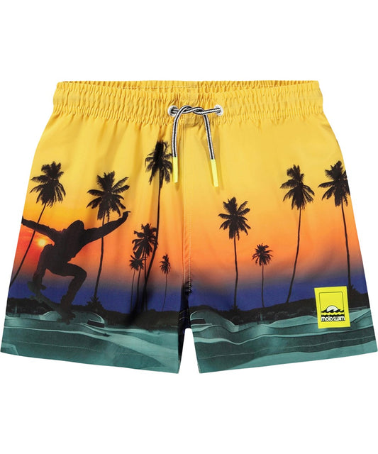 MOLO NIKO SUNSET SKATE SWIMSHORTS