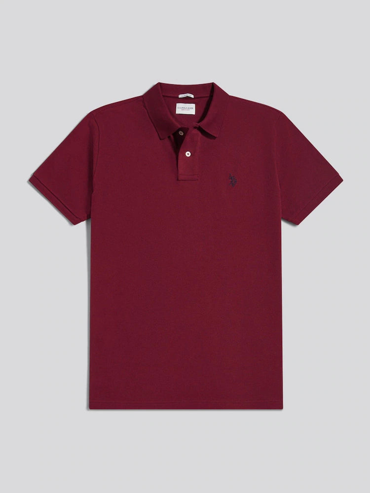 U.S POLO ASSN SS POLO SHIRT IN PIQUE COTTON