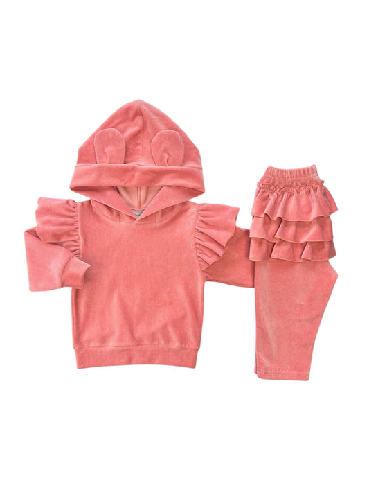 SWEET BABY BABY VOLAN JUMPER AND LEGGINGS SET
