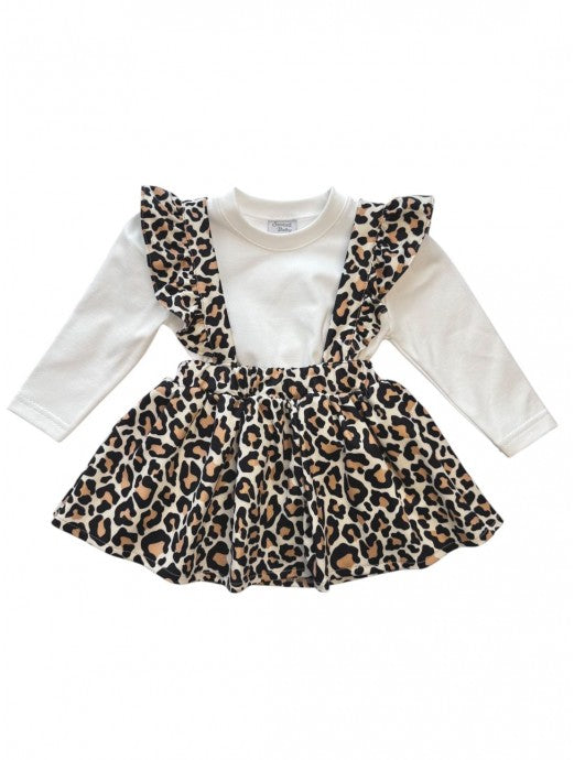 SWEET BABY GIRLS ANIMAL PRINT BLOUSE SET