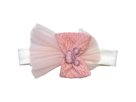 SWEET BABY GIRLS HAIRCLIP TULLE AND BOW