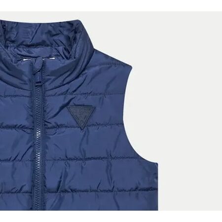 GUESS TRIANGLE LOGO PADDED VEST