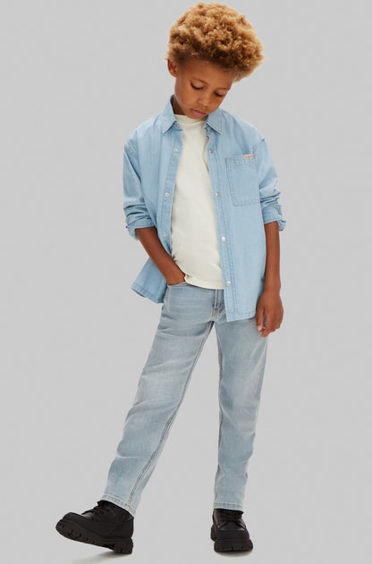 CALVIN KLEIN KIDS ANDREW WASH DENIM PANTS
