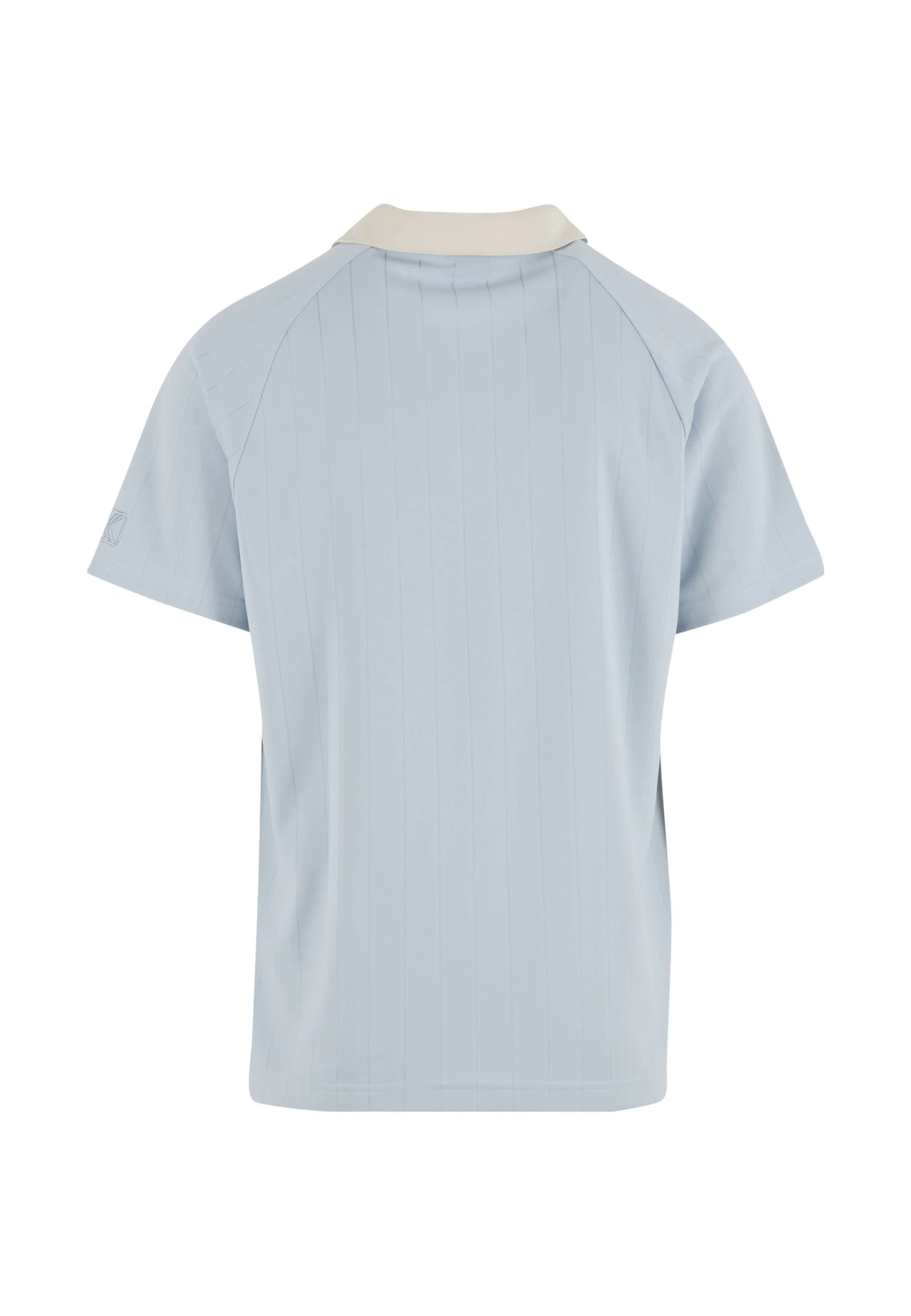 KARL KANI HERITAGE EMBLEM PINSTRIPE T SHIRT