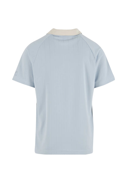 KARL KANI HERITAGE EMBLEM PINSTRIPE T SHIRT