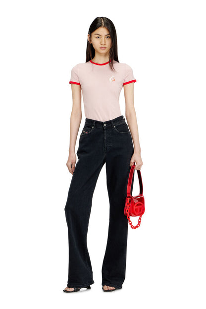 DIESEL WOMAN T-UNCUTIES-LONG-S12 T SHIRT