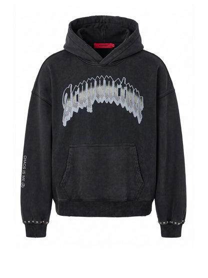 ACUPUNCTURE FASHION GRAPHIC PUNKER HOODIE