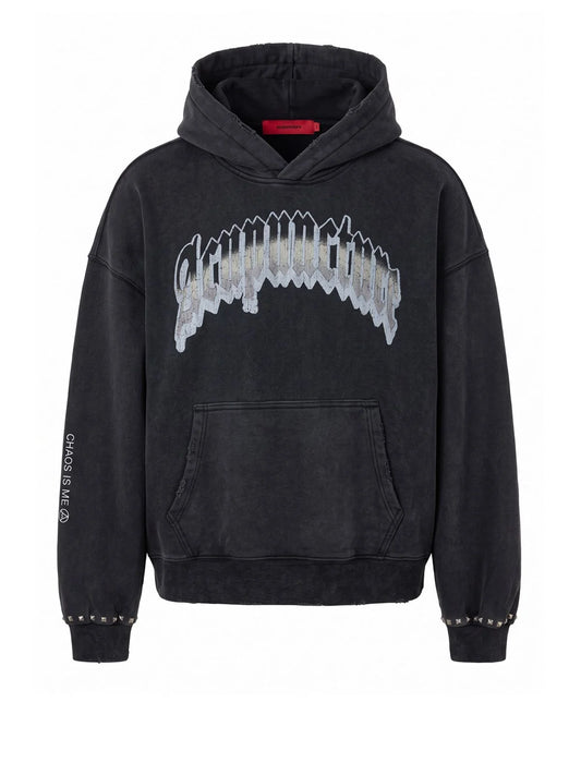 ACUPUNCTURE FASHION GRAPHIC PUNKER HOODIE