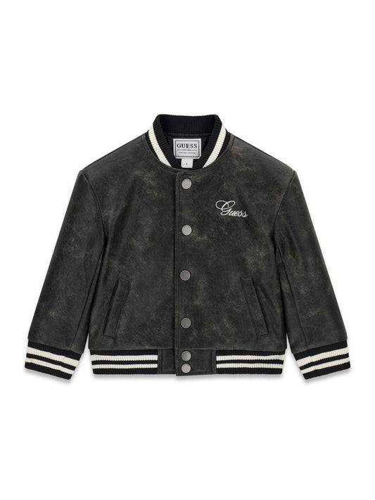 GUESS KIDS PU POMBER JACKET