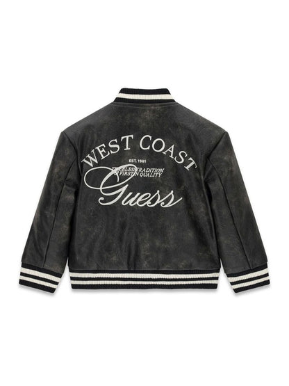 GUESS KIDS PU POMBER JACKET