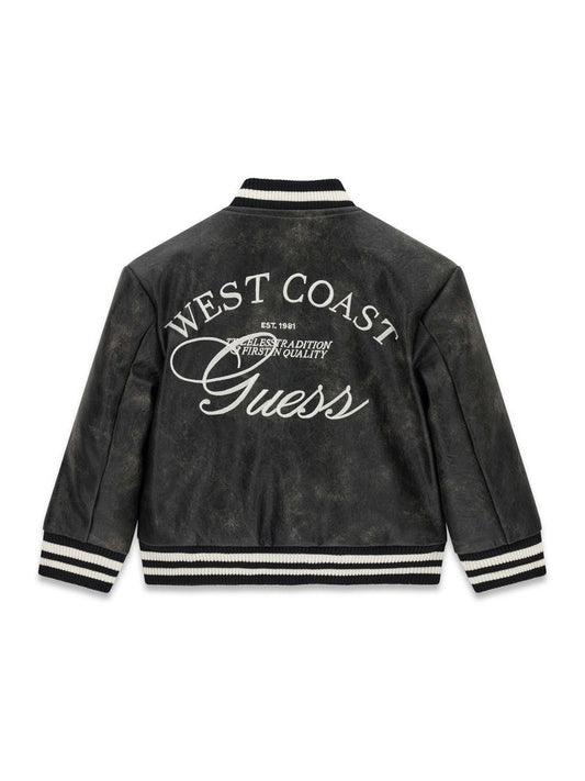 GUESS KIDS PU POMBER JACKET