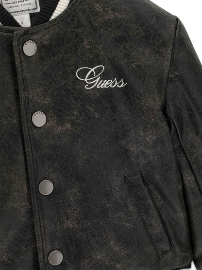 GUESS KIDS PU POMBER JACKET
