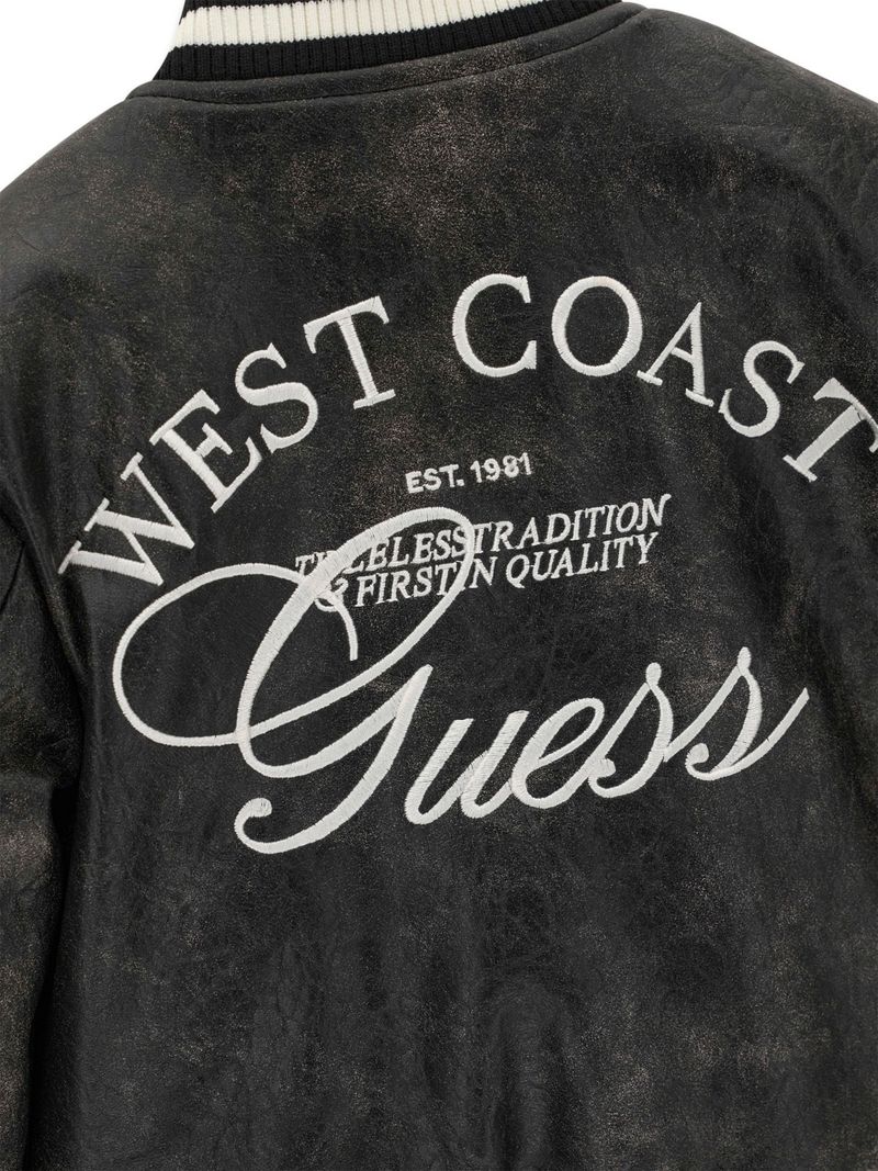 GUESS KIDS PU POMBER JACKET