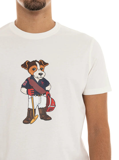 U.S POLO ASSN MAN JACK MASCOT T SHIRT