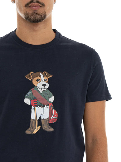U.S POLO ASSN MAN JACK MASCOT T SHIRT