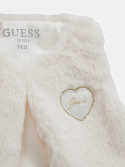 GUESS KIDS SET VEST & T SHIRT & LEGGINGS