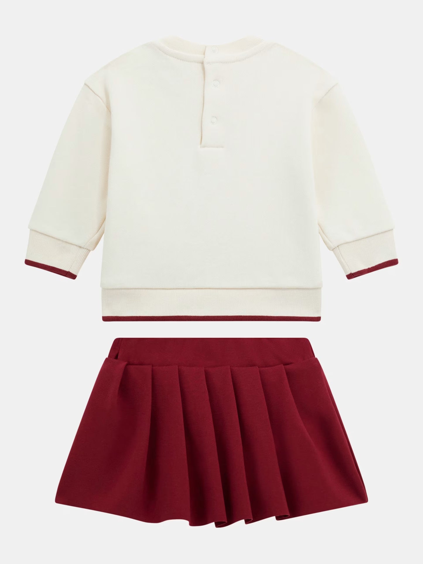 GUESS JEANS GIRLS LS SET SWEATSHIRT& SKIRT