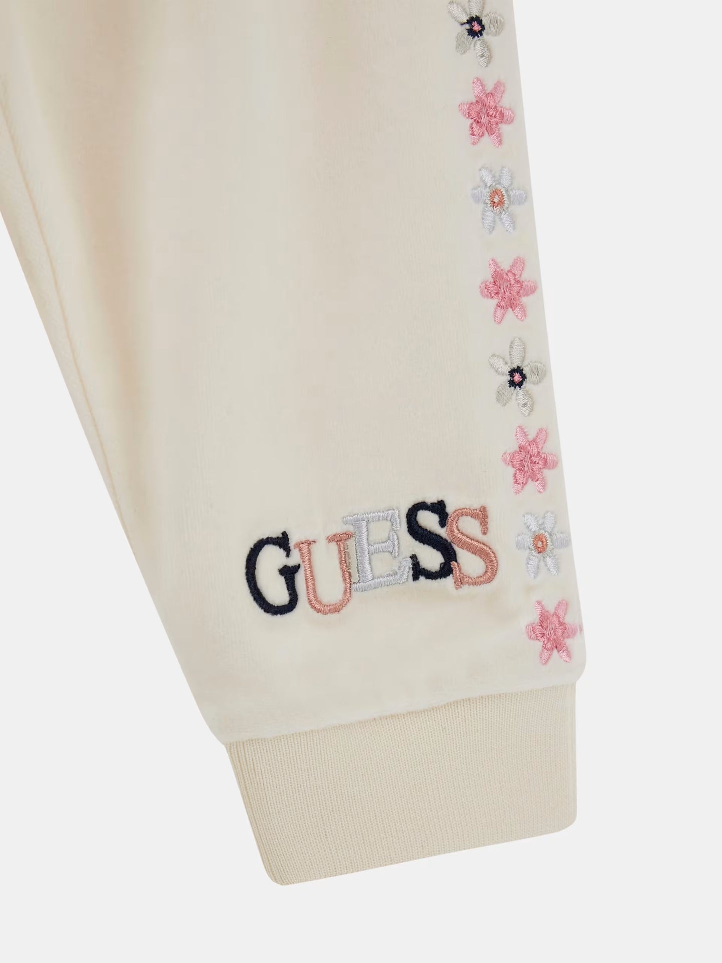 GUESS KIDS SET VELVET ACTIVE TOP & PANTS
