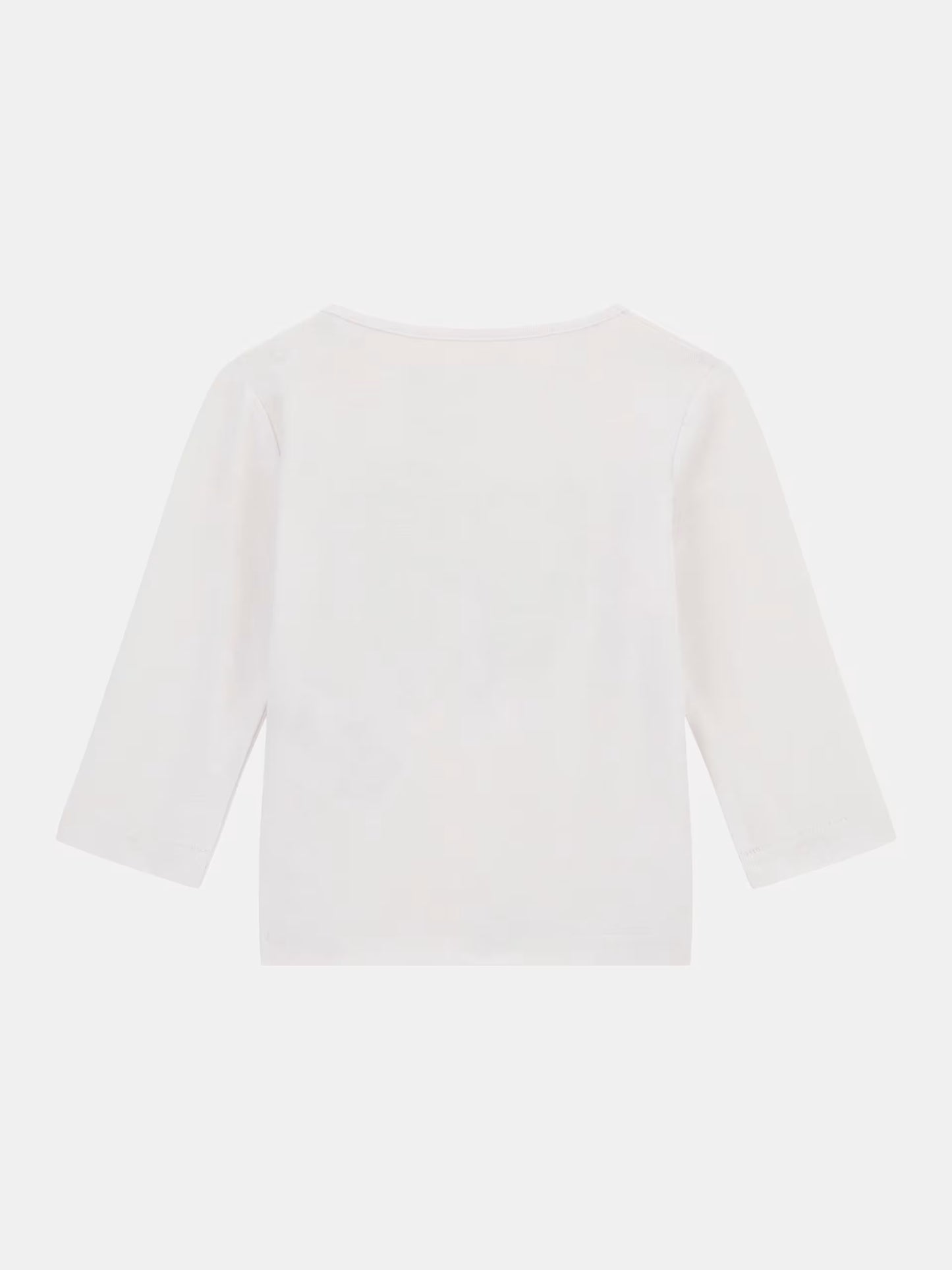 GUESS LS LETTERS PRINT T SHIRT