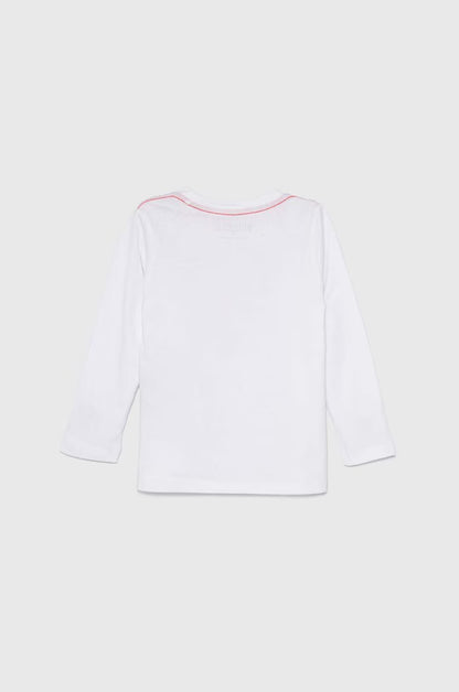 GUESS KIDS CORE TRIANGLE LOGO T SHIRT