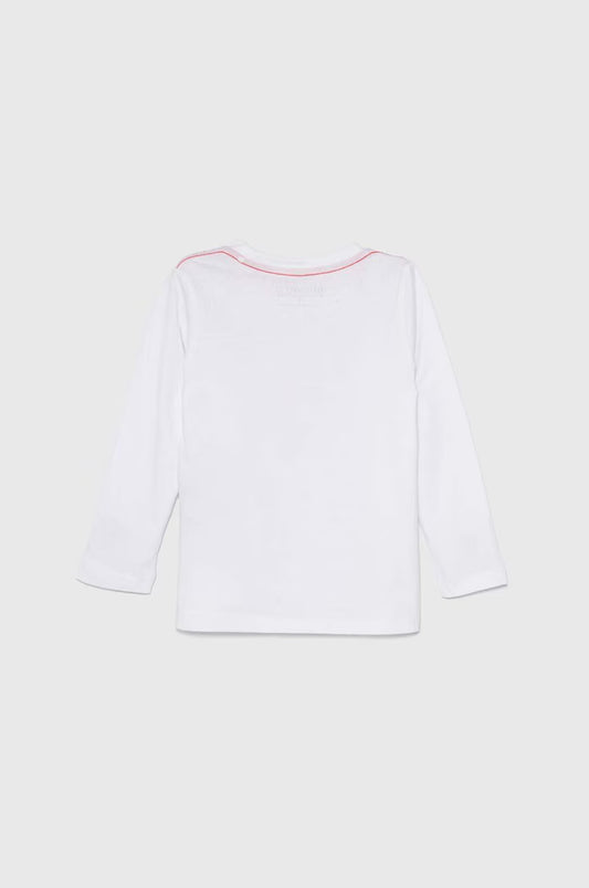 GUESS KIDS CORE TRIANGLE LOGO T SHIRT