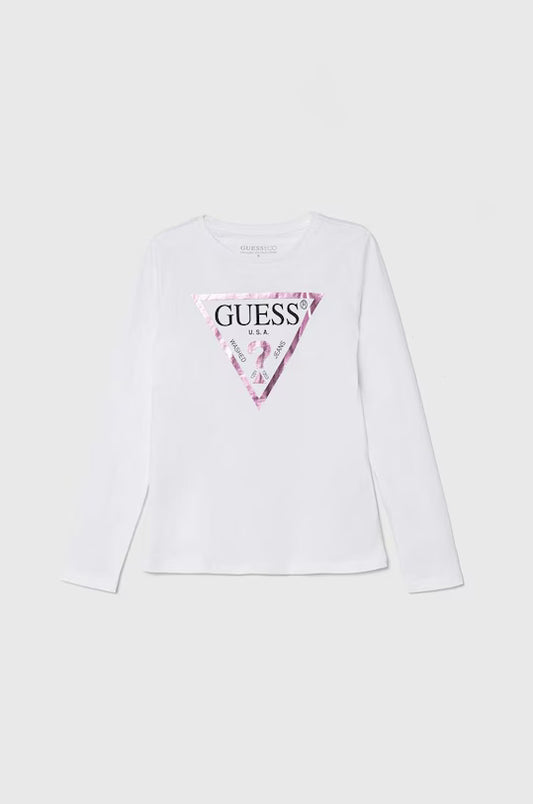 GUESS LS TRIANGLE T SHIRT