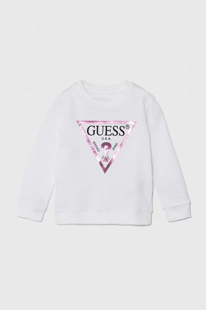 GUESS LS CORE TRIANGLE FLEECE