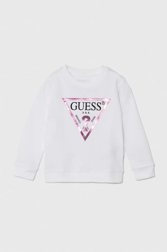 GUESS LS CORE TRIANGLE FLEECE