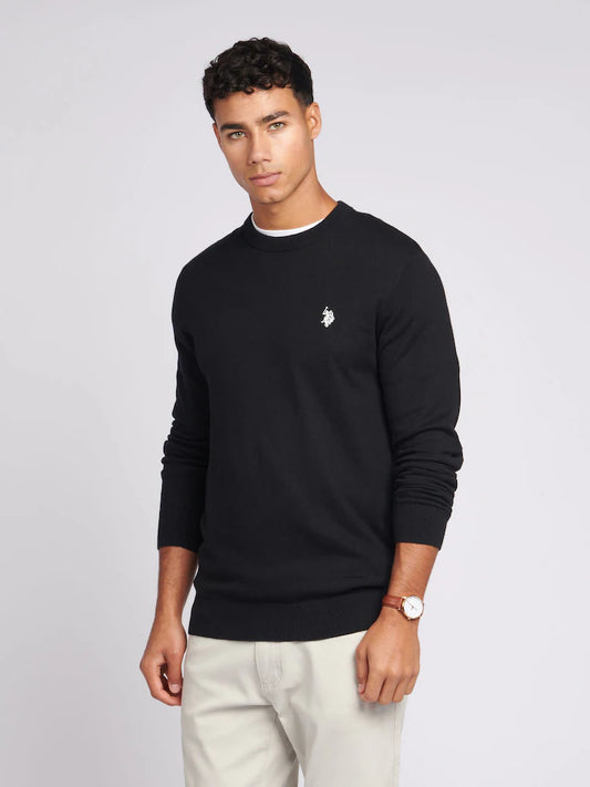 U.S POLO ASSN MAN MEN'S CREWNECK SWEATSHIRT IN SCUBA FLEECE