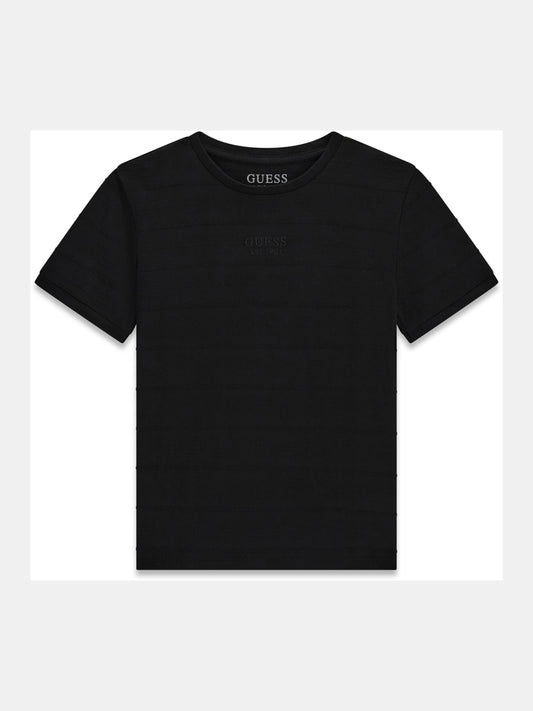 GUESS KIDS STRIPES LOGO T SHIRT