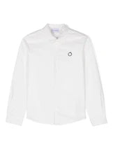 TRUSSARDI EMBROIDERED SHIRT