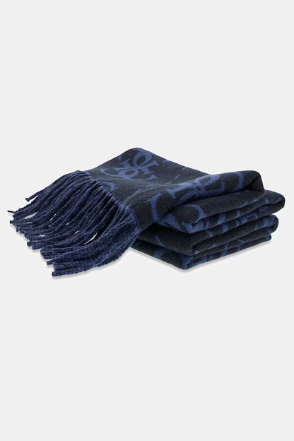 GUESS JEANS AOP JACQUARD BOSTON SCARF