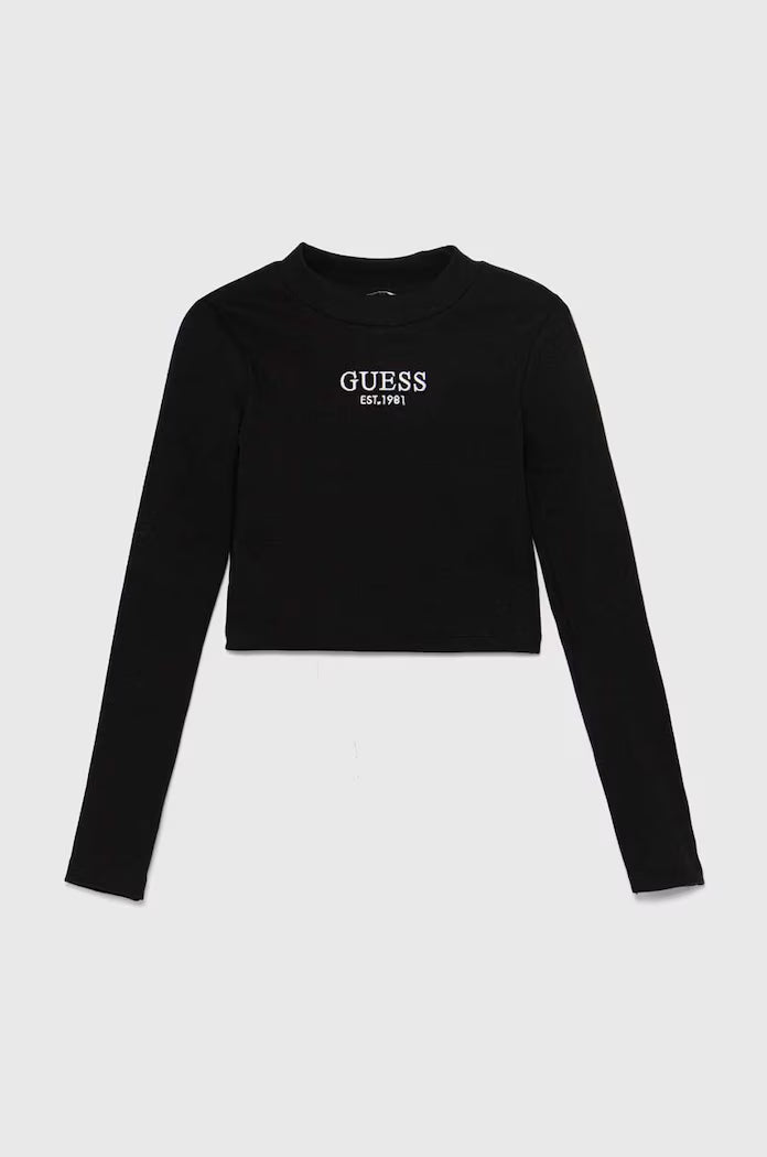 GUESS KIDS STRETCH  RIB LS T SHIRT