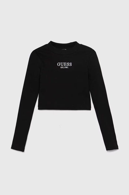 GUESS KIDS STRETCH  RIB LS T SHIRT