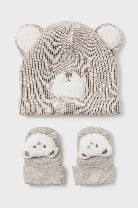 MAYORAL HAT & MITTENS SET