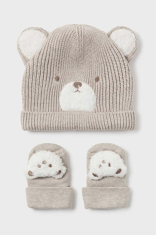 MAYORAL HAT & MITTENS SET