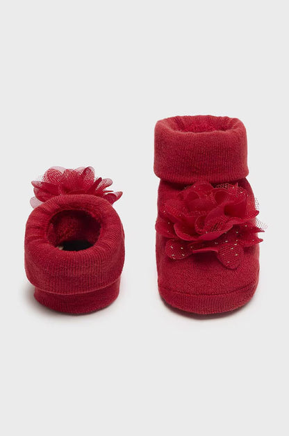 MAYORAL NEWBORN SOCKS & BANDANA SET