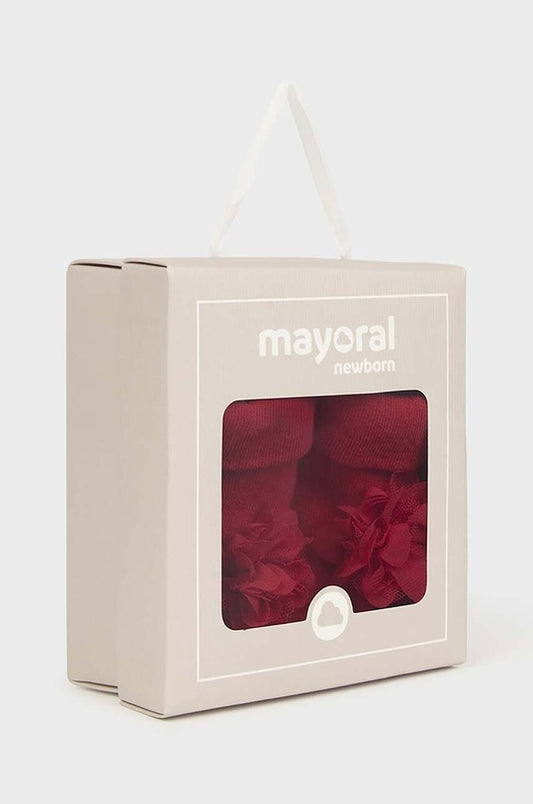MAYORAL NEWBORN SOCKS & BANDANA SET